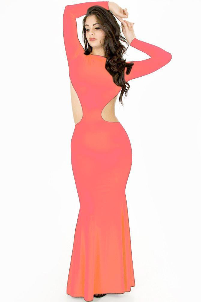 ItspleaZure Pink Belly Baring Dress for at itspleaZure
