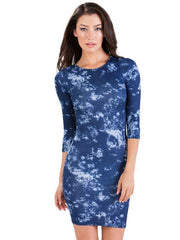 ItspleaZure Woman's Splendid Cloud Print Tie Dye Dress for  at itspleaZure