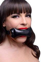 ItspleaZure Padded Pillow Mouth Gag -Black for at itspleaZure
