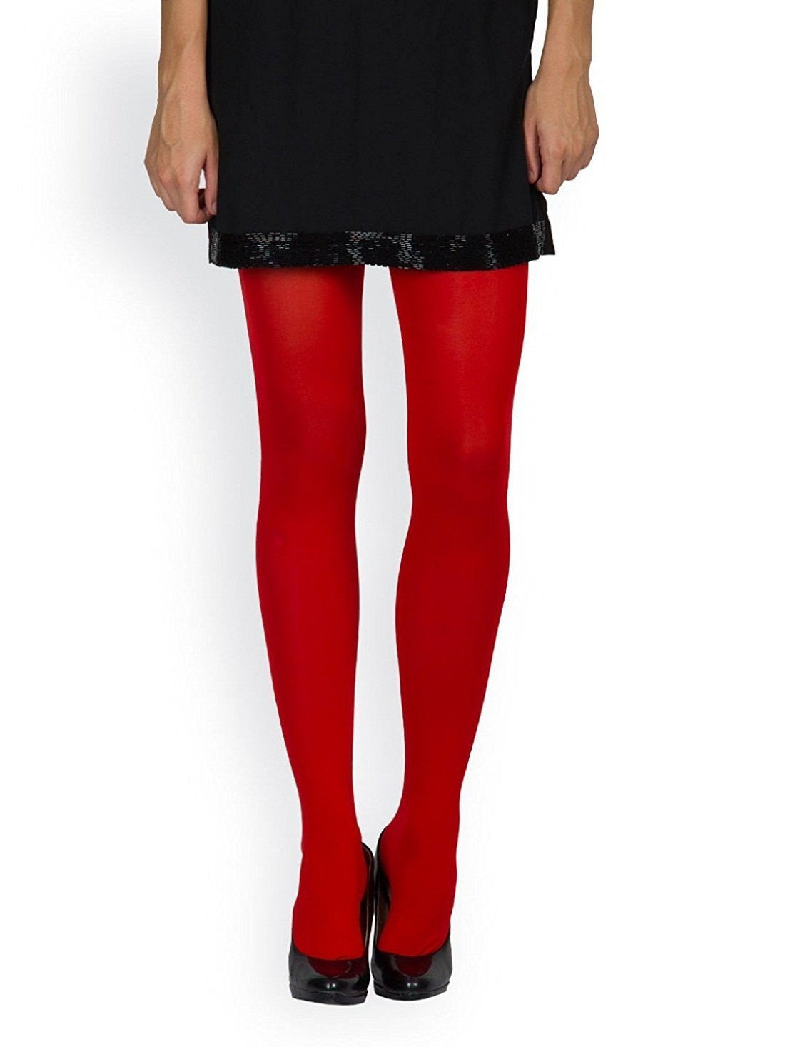 ItspleaZure Women's Red Tights for at itspleaZure