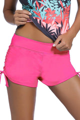 ItspleaZure Rosy Ruched Side Swimsuit Bottom for at itspleaZure