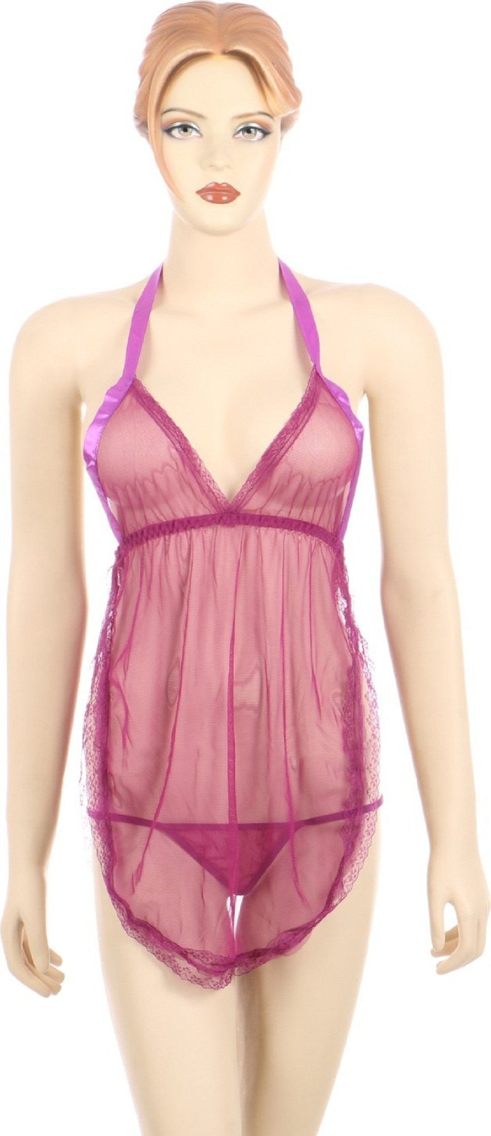 ItspleaZure Women's Pink Babydoll Q2LCL026PK for at itspleaZure