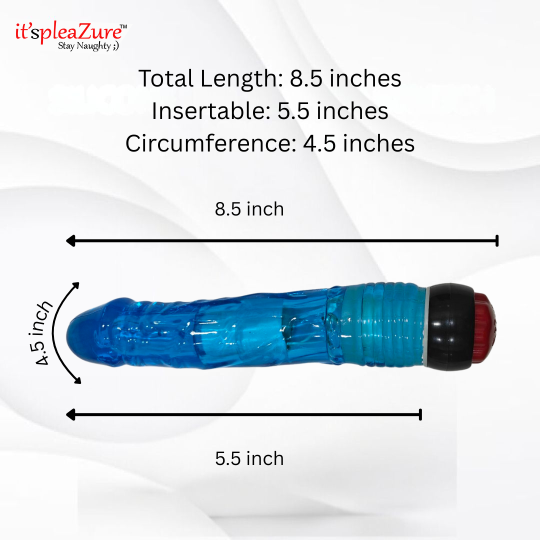 Itspleazure Realistic Jelly Dildo Vibrator for Women