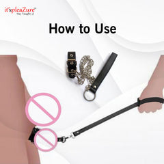 Uses of Penis band and leash on Itspleazure 