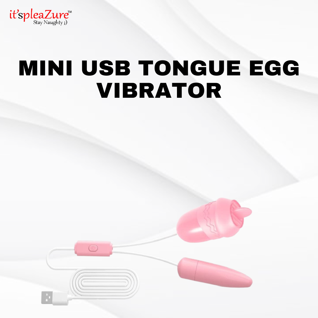 ItspleaZure Mini USB Tongue Egg Vibrator