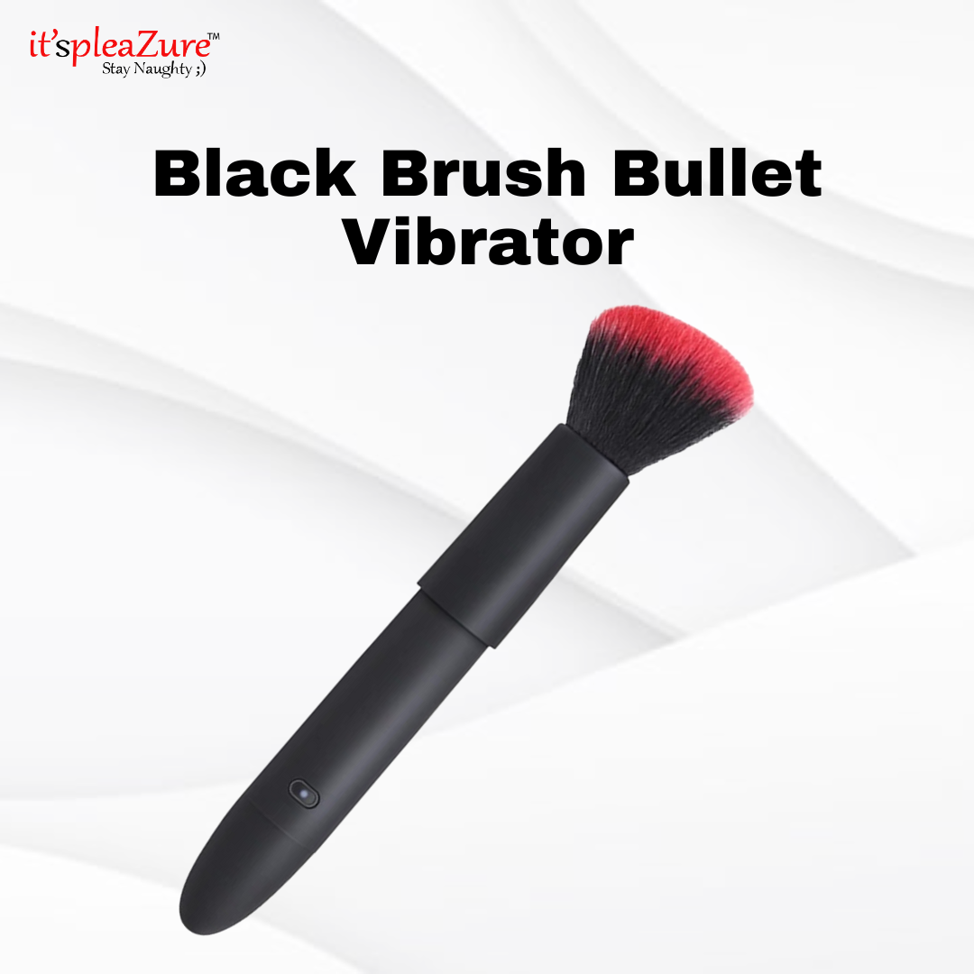 ItspleaZure Black Brush Bullet Vibrator