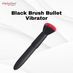 ItspleaZure Black Brush Bullet Vibrator