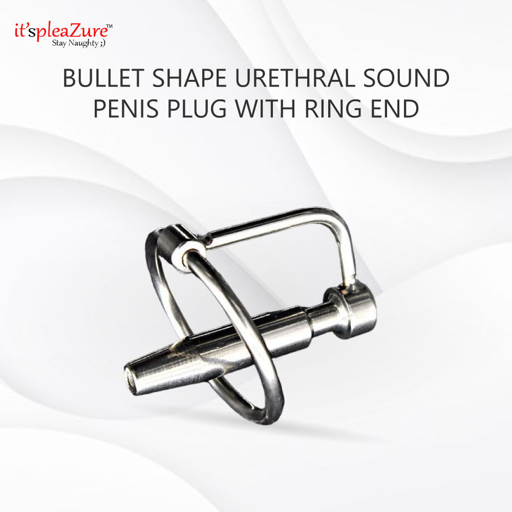 Mini steel urethra plug on Itspleazure 