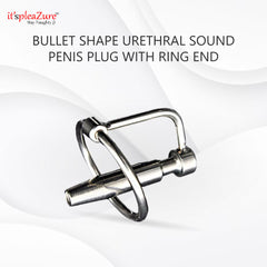 Mini steel urethra plug on Itspleazure 