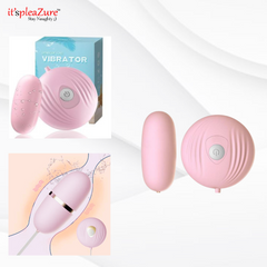 Itspleazure Vibrating Egg Sex Toy- Pink
