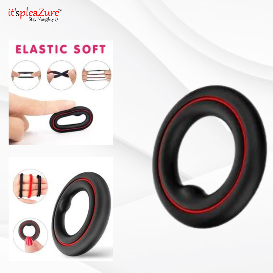 ItspleaZure 3 in 1 Silicone Penis Ring Set