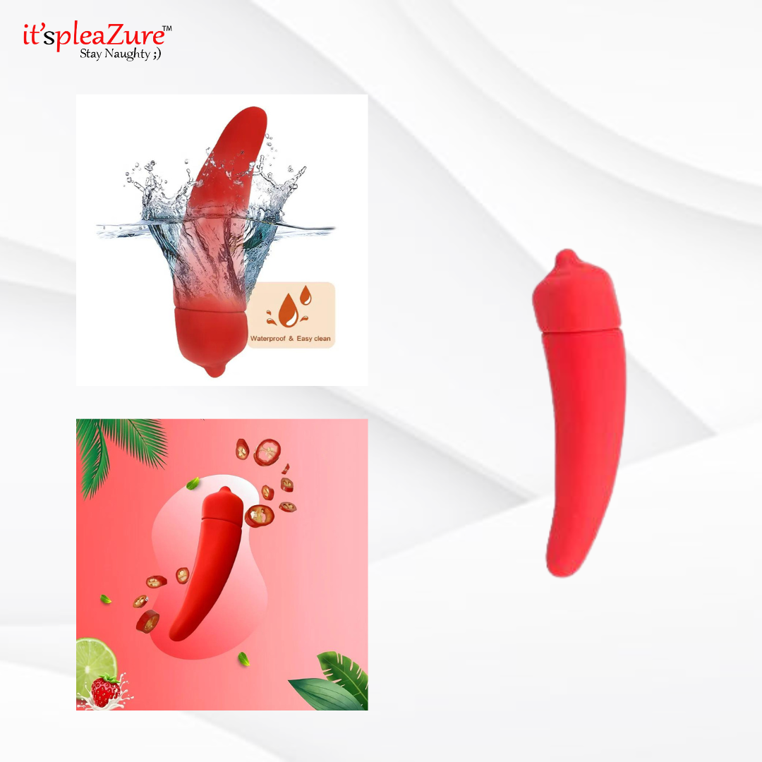 Itspleazure Red Pepper Women's Vibrator