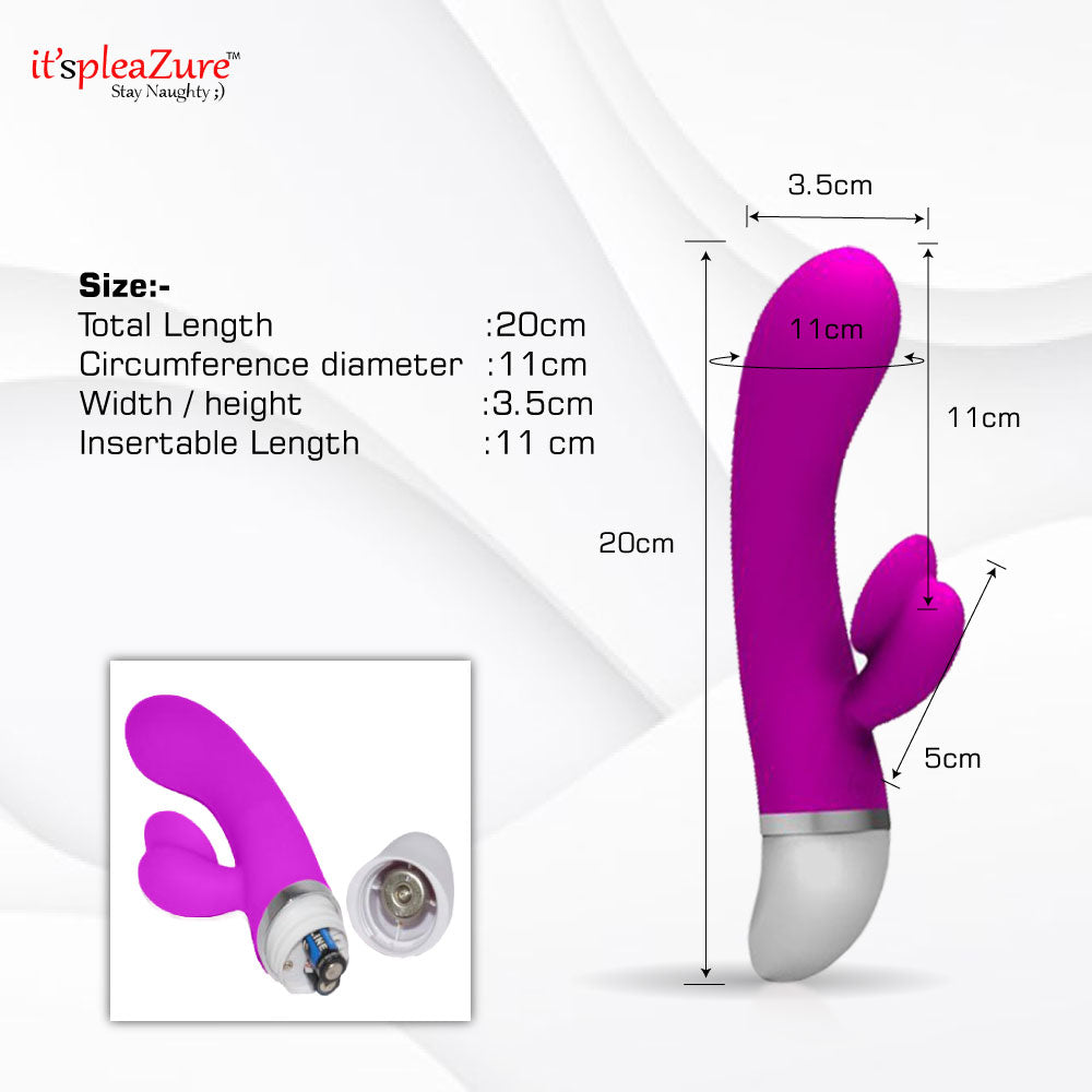 insertable vibrating dildo toy on Itspleazure