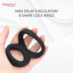 Mens silicone loop ring for men on Itspleazure  