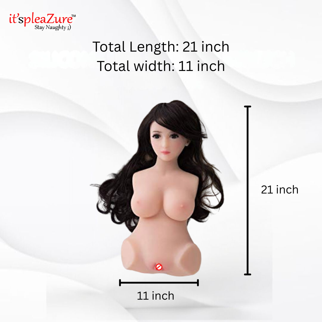 ItspleaZure Half Body Silicone Sex Doll