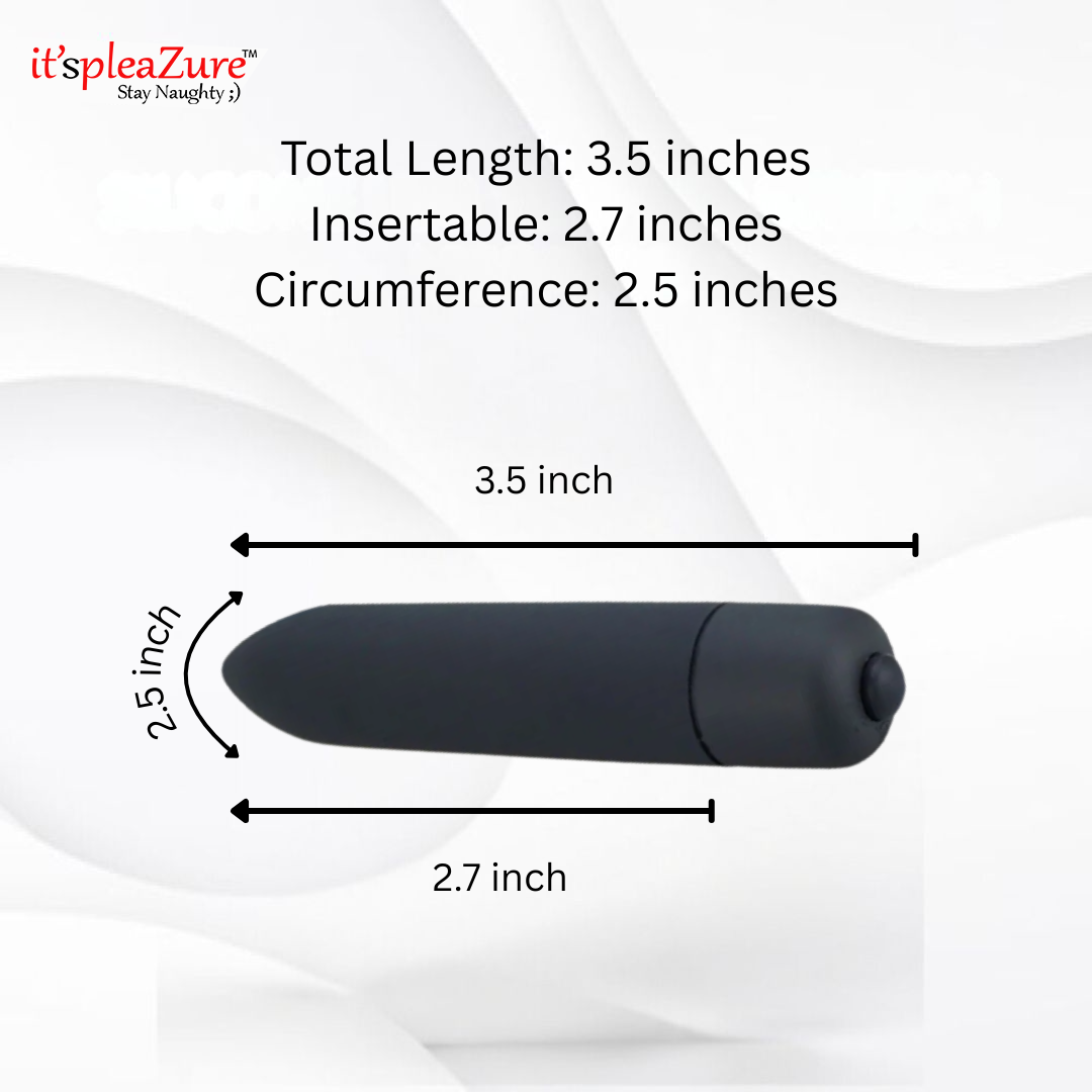 Itspleazure Silicone Bullet Vibrator