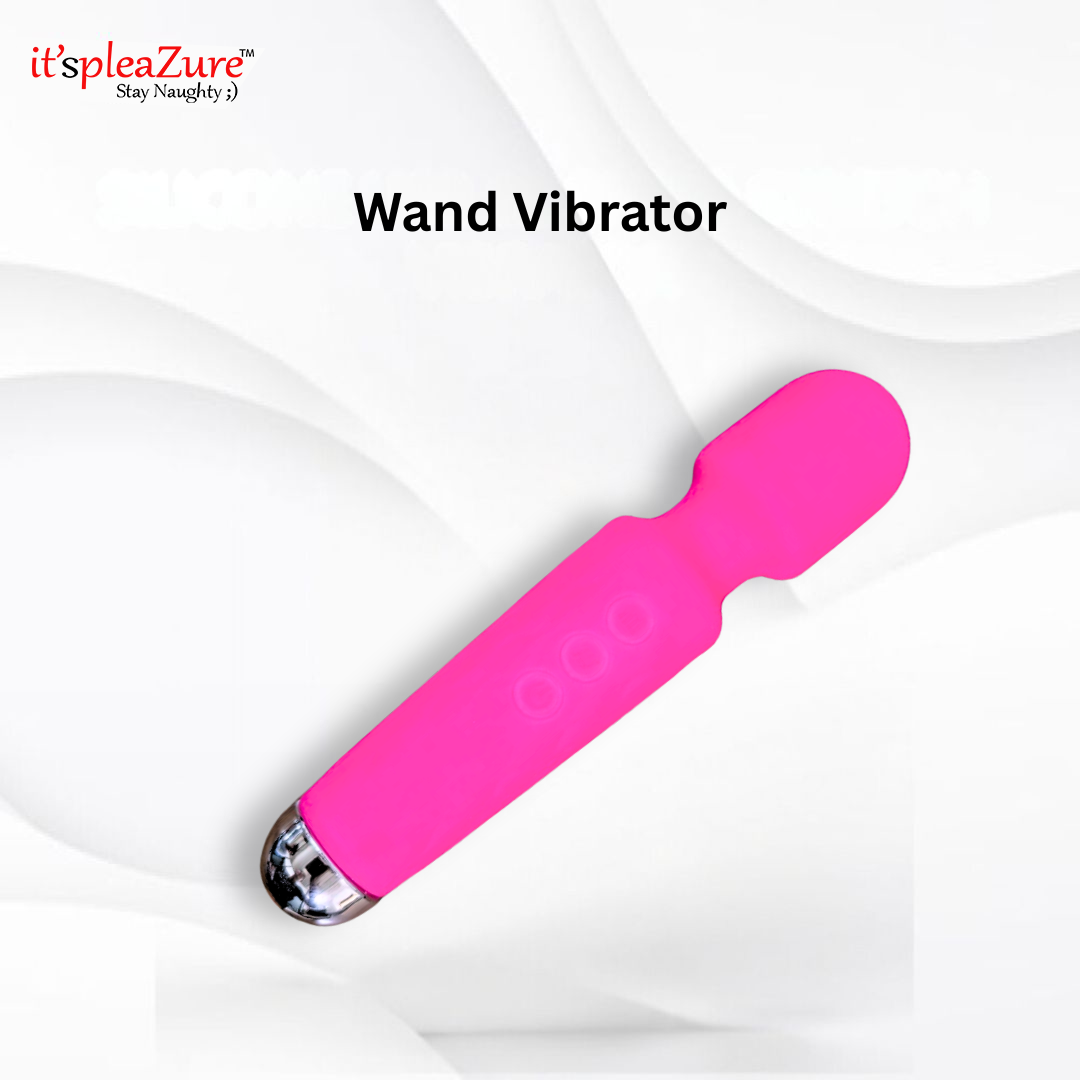 Itspleazure Black Wand Massager For Women