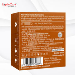 Chocolate Colored condom by Skore on Itspleazure