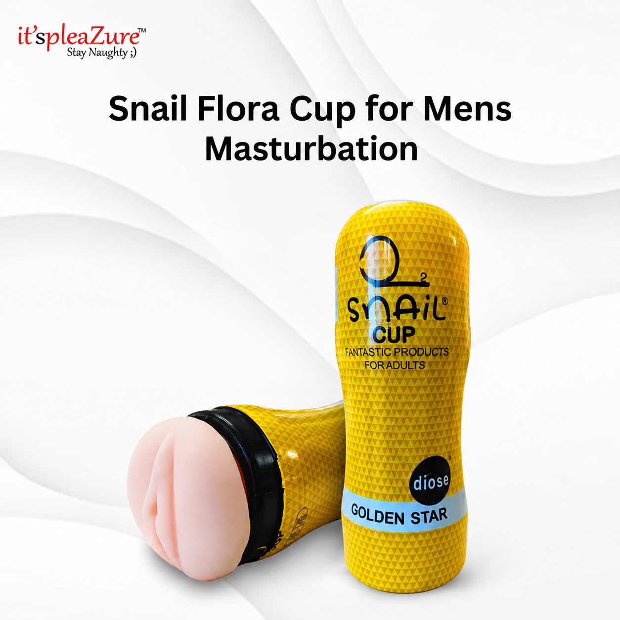 Itspleazure Snail Masturbating Cup for Men
