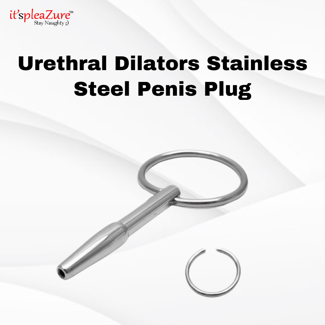 ItspleaZure Urethral Dilators Stainless Steel Penis Plug (urethral)