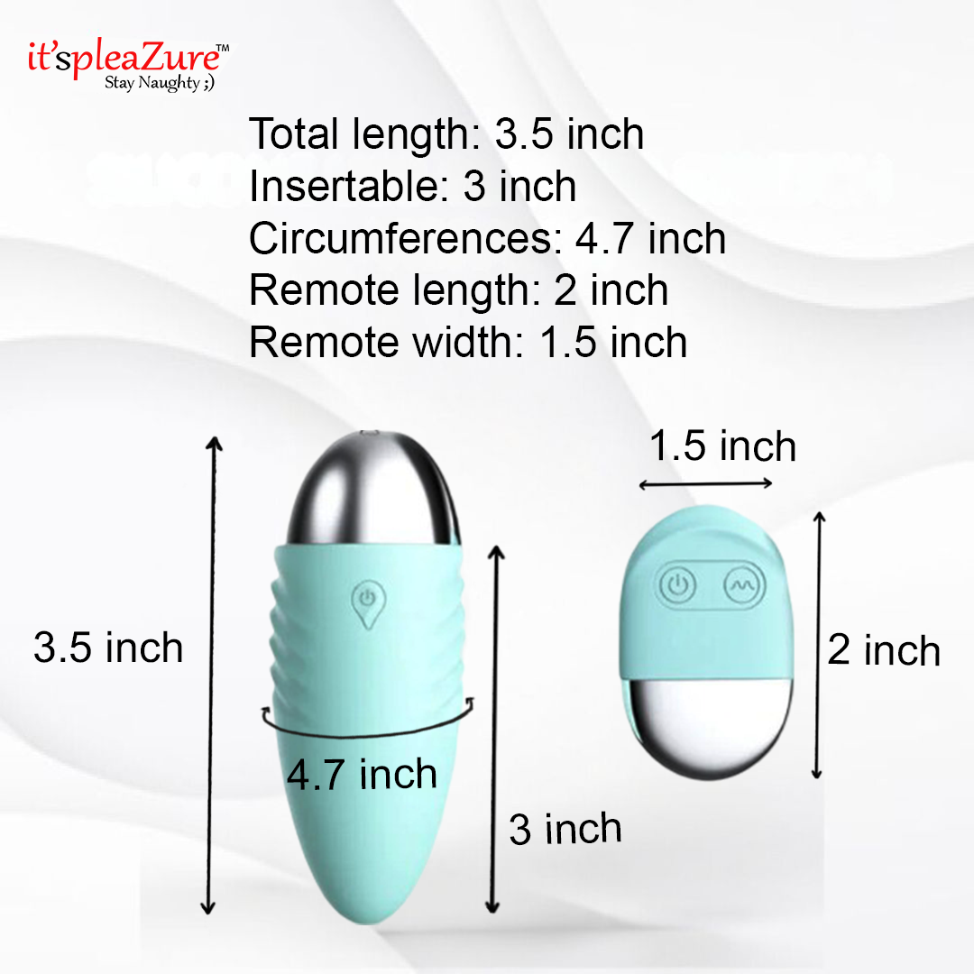 Buy ItspleaZure Green Bluetooth Remote Control single Egg Vibrator for Rs. 2,999.00 at itspleaZure Buy ItspleaZure Green Bluetooth Remote Control single Egg Vibrator for Rs. 2,999.00 at itspleaZure