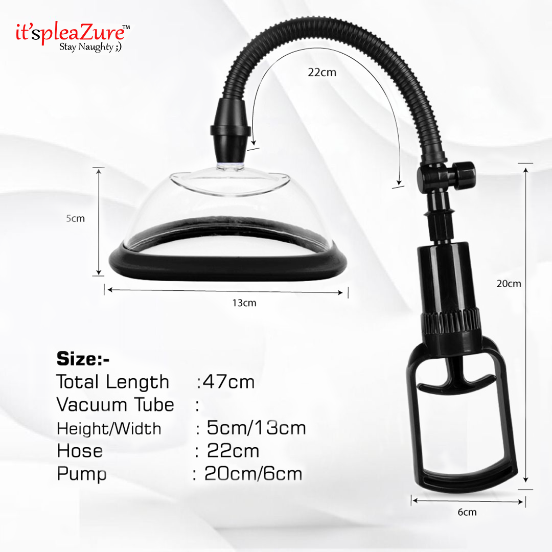 Product dimensions: 47cm length, 5cm/13cm tube size, 22cm hose