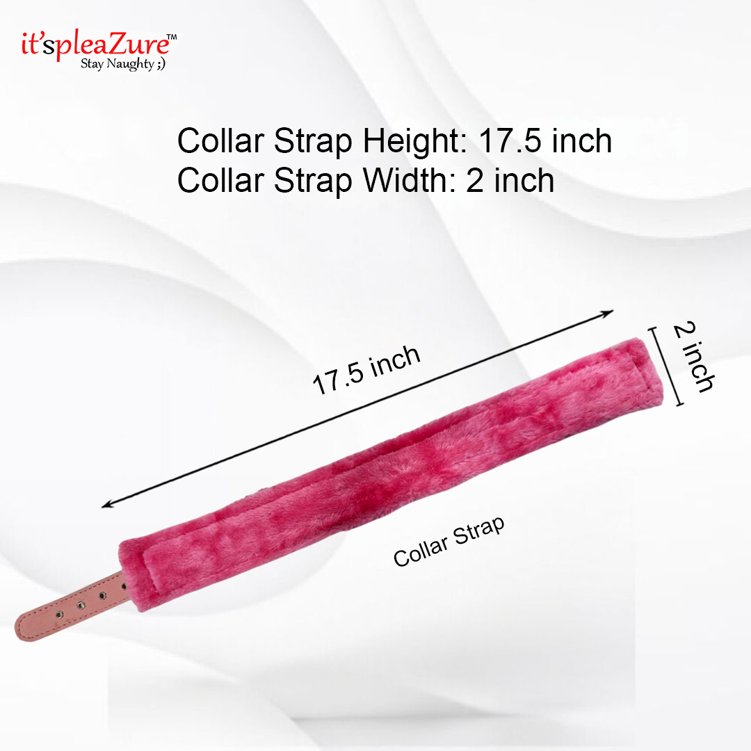 Collar strap with quick-release clasp – 17.5-inch height, 2-inch width