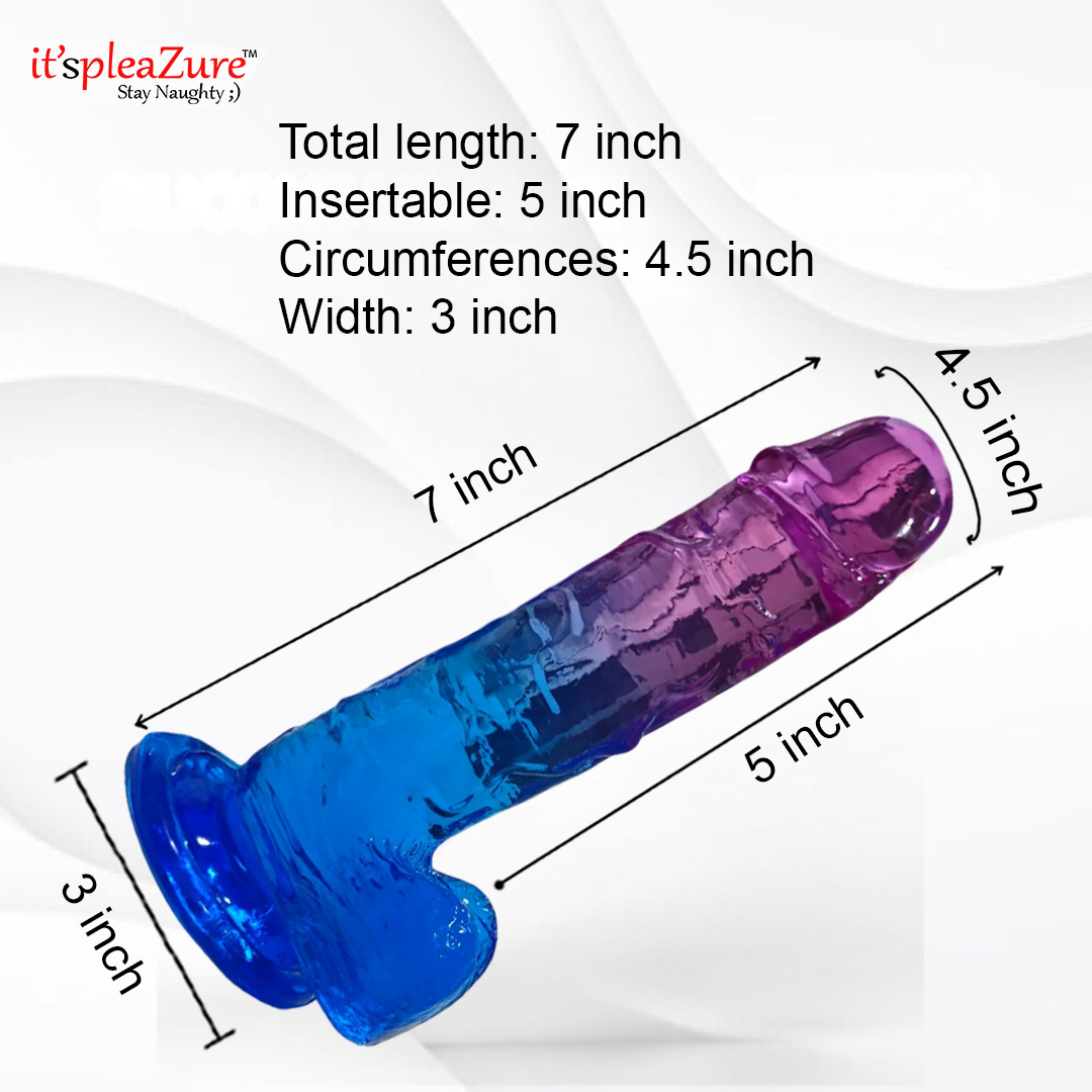 Crystal Suction Dildo