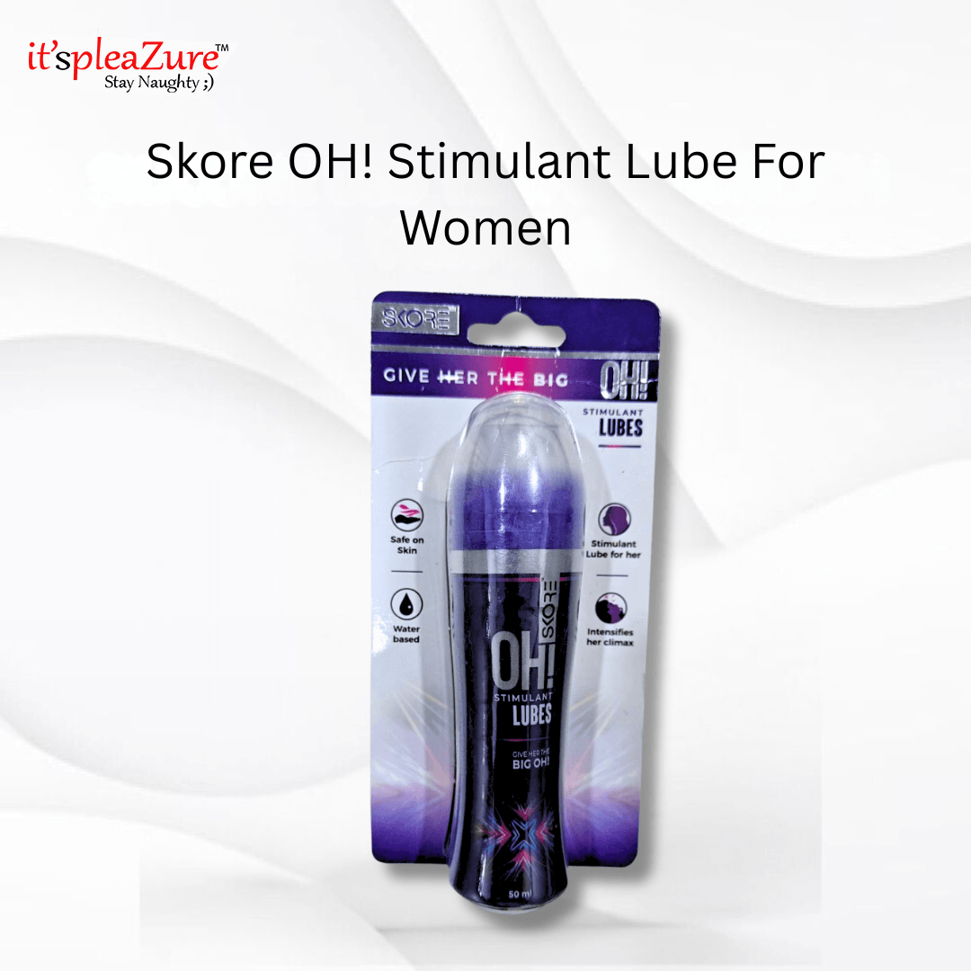 Skore OH! Stimulant Lube for women packaging on a white background