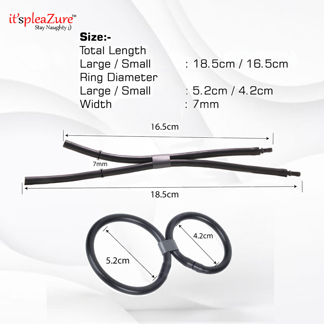 Product dimensions: 18.5cm/16.5cm length, 5.2cm/4.2cm ring diameter