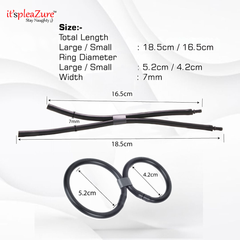 Product dimensions: 18.5cm/16.5cm length, 5.2cm/4.2cm ring diameter