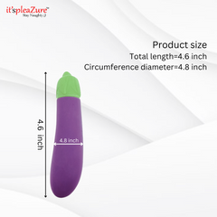 it'spleaZure massager dimensions – 4.6-inch length, 4.8-inch circumference