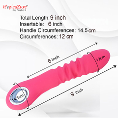 Itspleazure USB Silicone Stretch Vibrator - Orange