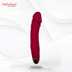 Itspleazure Brown Vibrating Dildo for Women