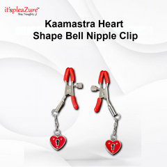 Kaamastra Heart Shape Bell Nipple Clip