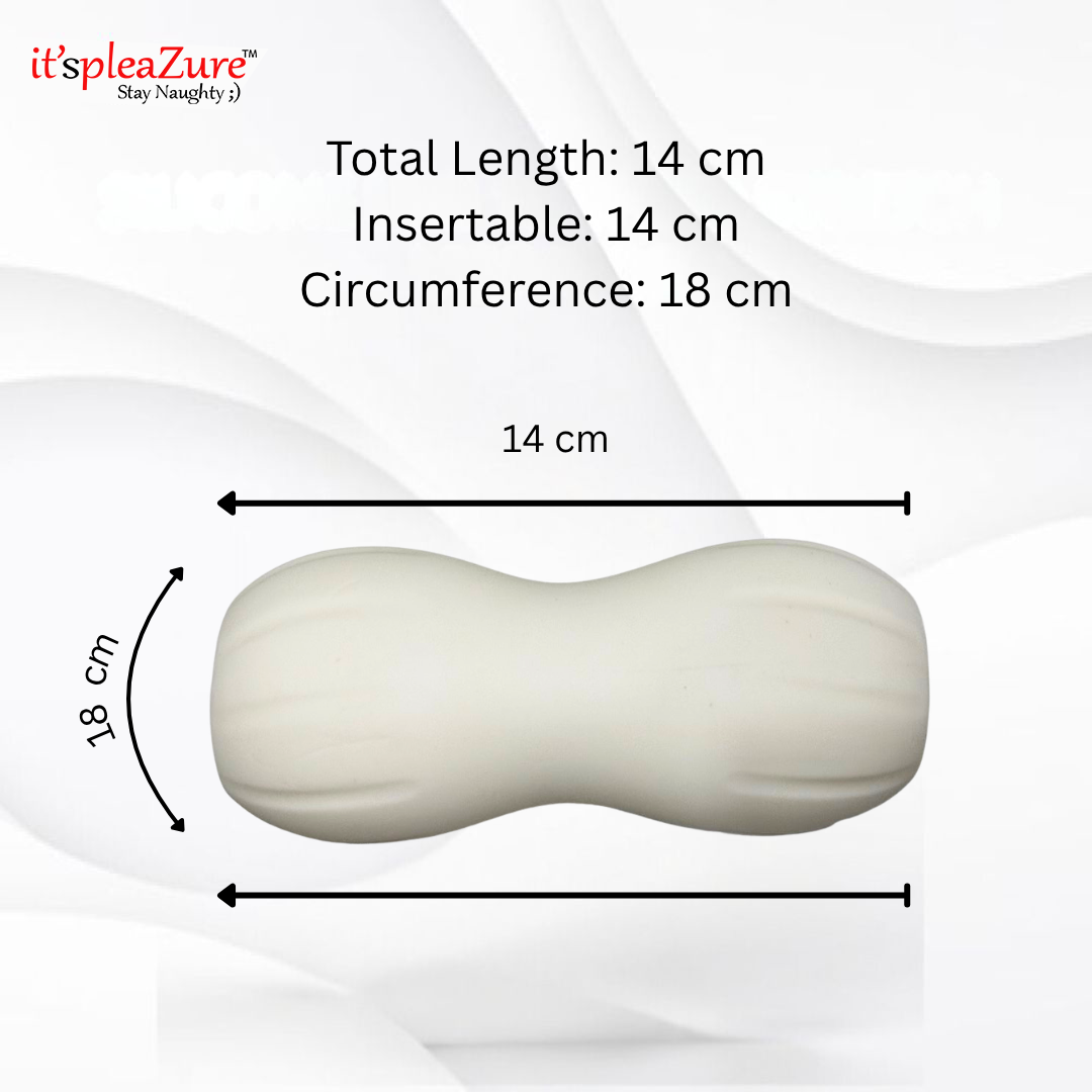 Itspleazure's Silicon Masturbating Sleeves White