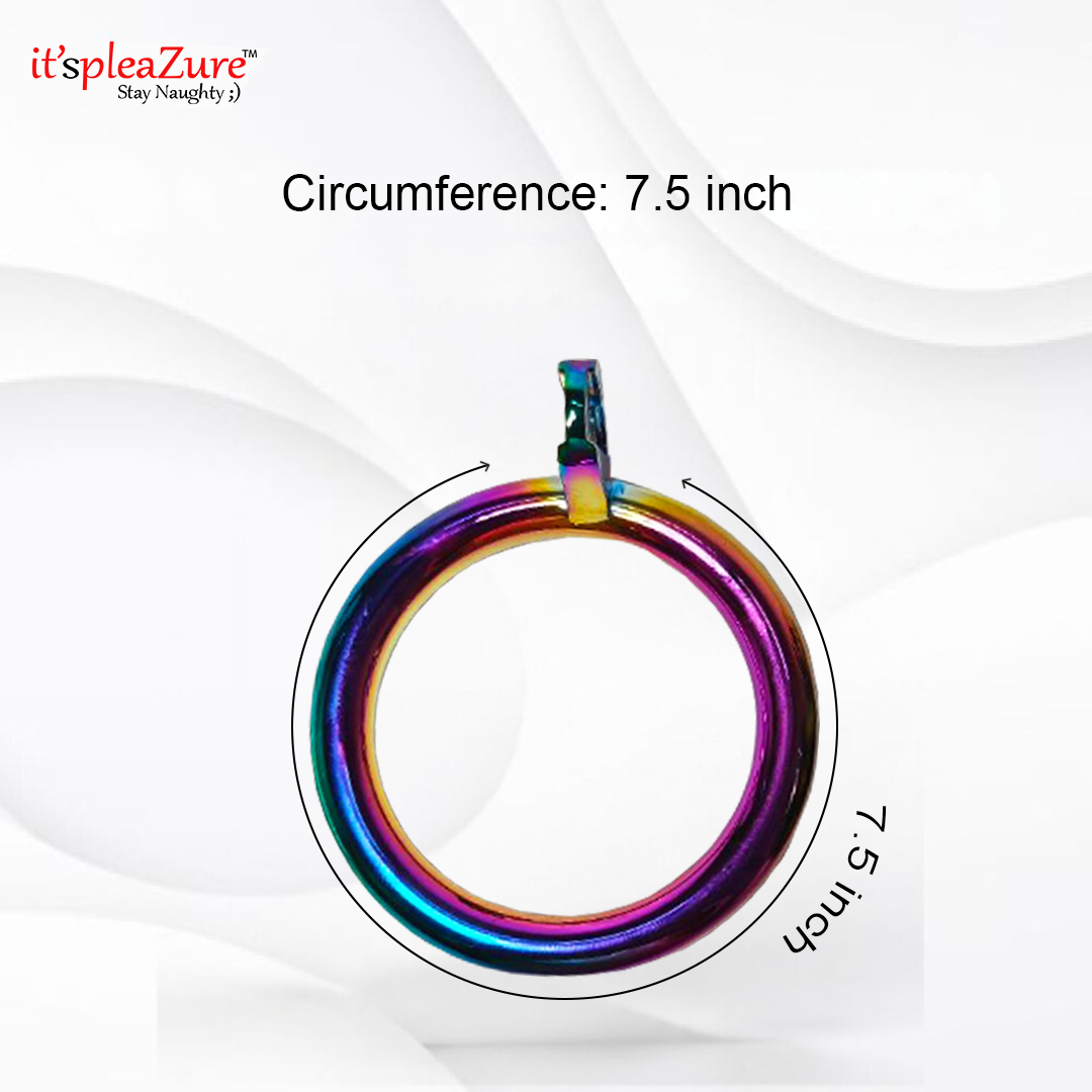 Itspleazure's Multicolor Small Size Male Chastity Lock