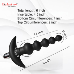 Itspleazure's Vibrating 5 Anal Beads