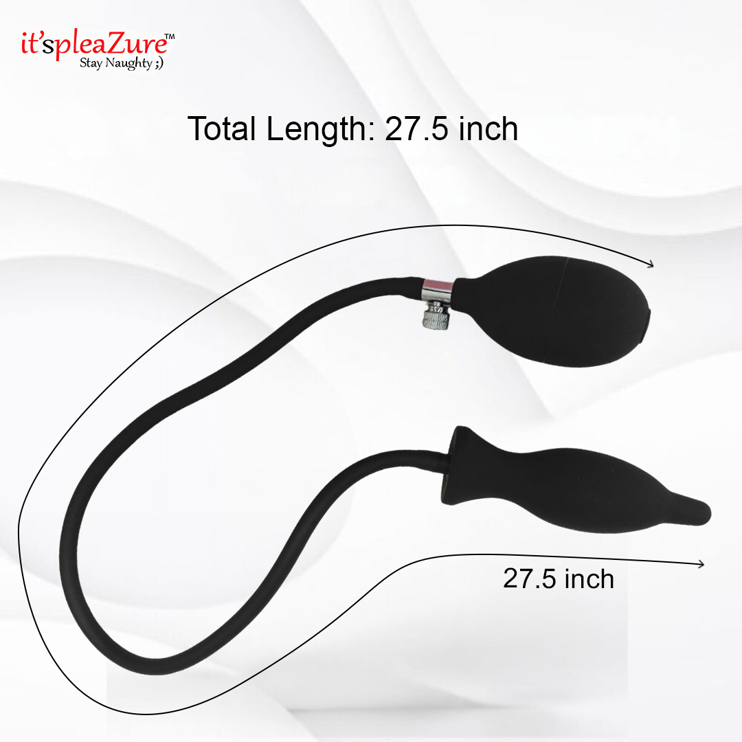 Itspleazure's Adjustable Inflatable Anal Plug
