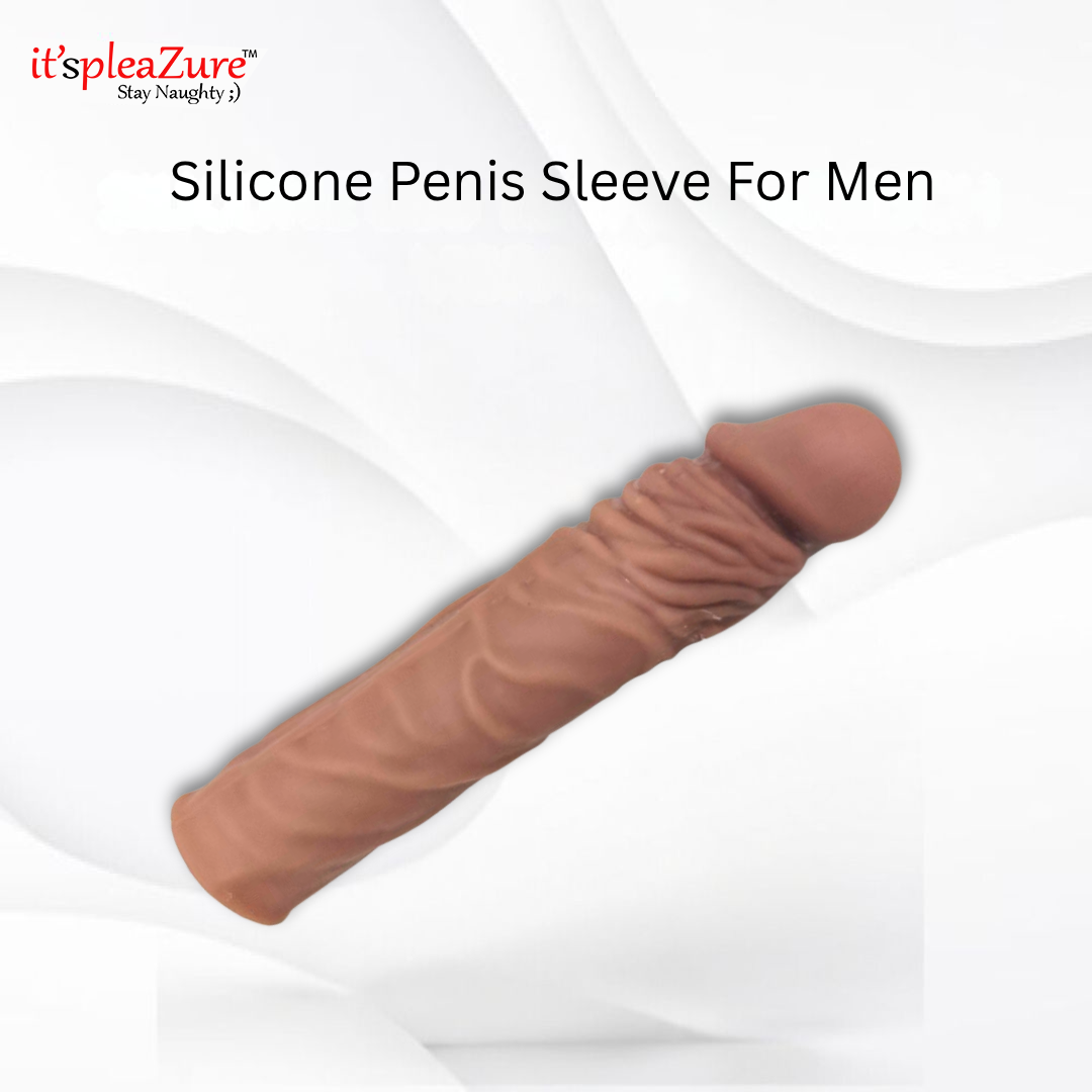 Itspleazure's Silicone Penis Sleeve For Men