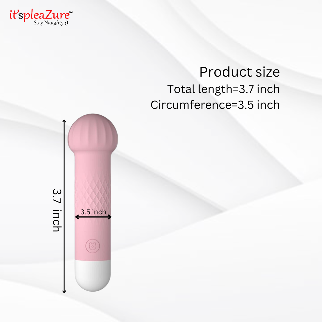Pink Mini Mashroom Vibrator Series by LILO on ItspleaZure