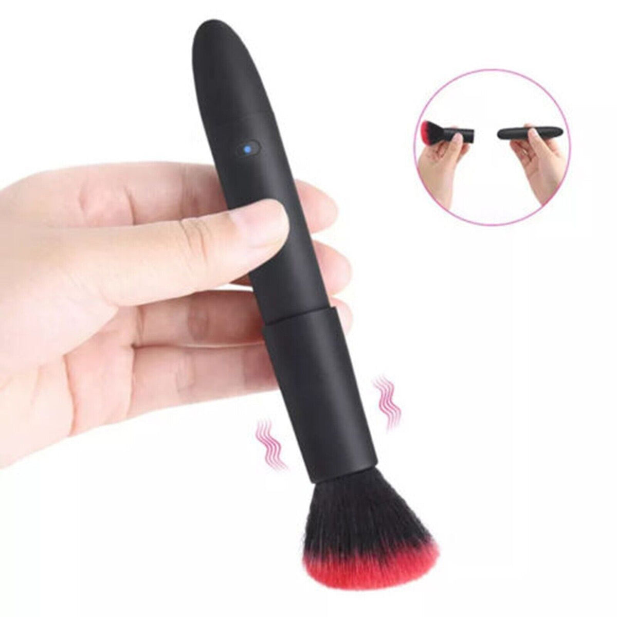 ItspleaZure Black Brush Bullet Vibrator
