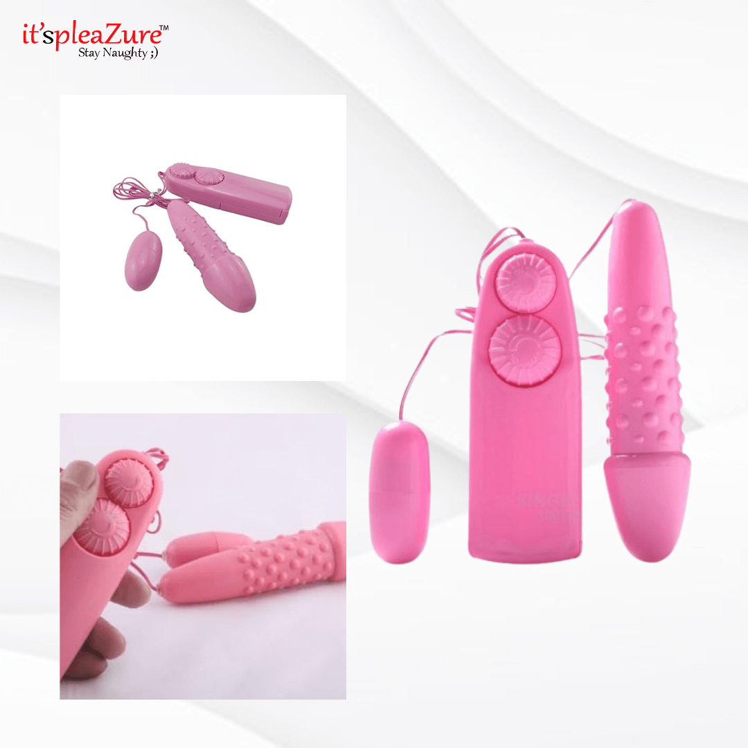 Itspleazure 2 in 1 Vibrating Egg for Women