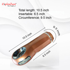 Product with dimensions labeled on a white background