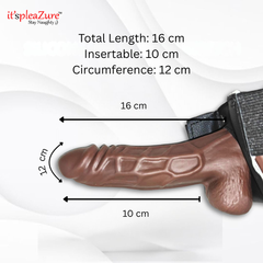 Measurement details of a product with 'it's pleAzuRe' branding on a white background.