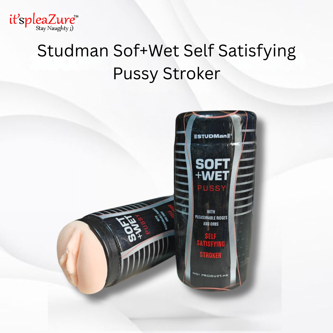 Studman Sof+Wet Self Satisfying Pussy Stroker product on a white background