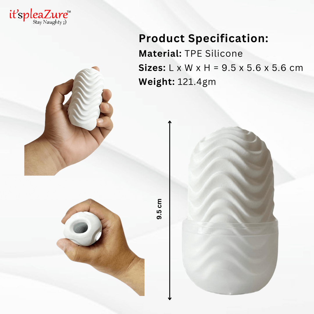 Soft Silicone Masturbating Sleeve by Calmras on Itspleazure