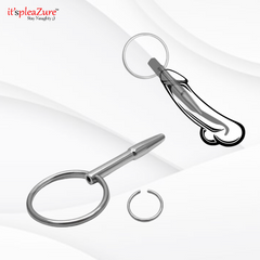 Smooth Rounded Tip of it'spleaZure™ Steel Dilator – Hypoallergenic & Easy to Clean