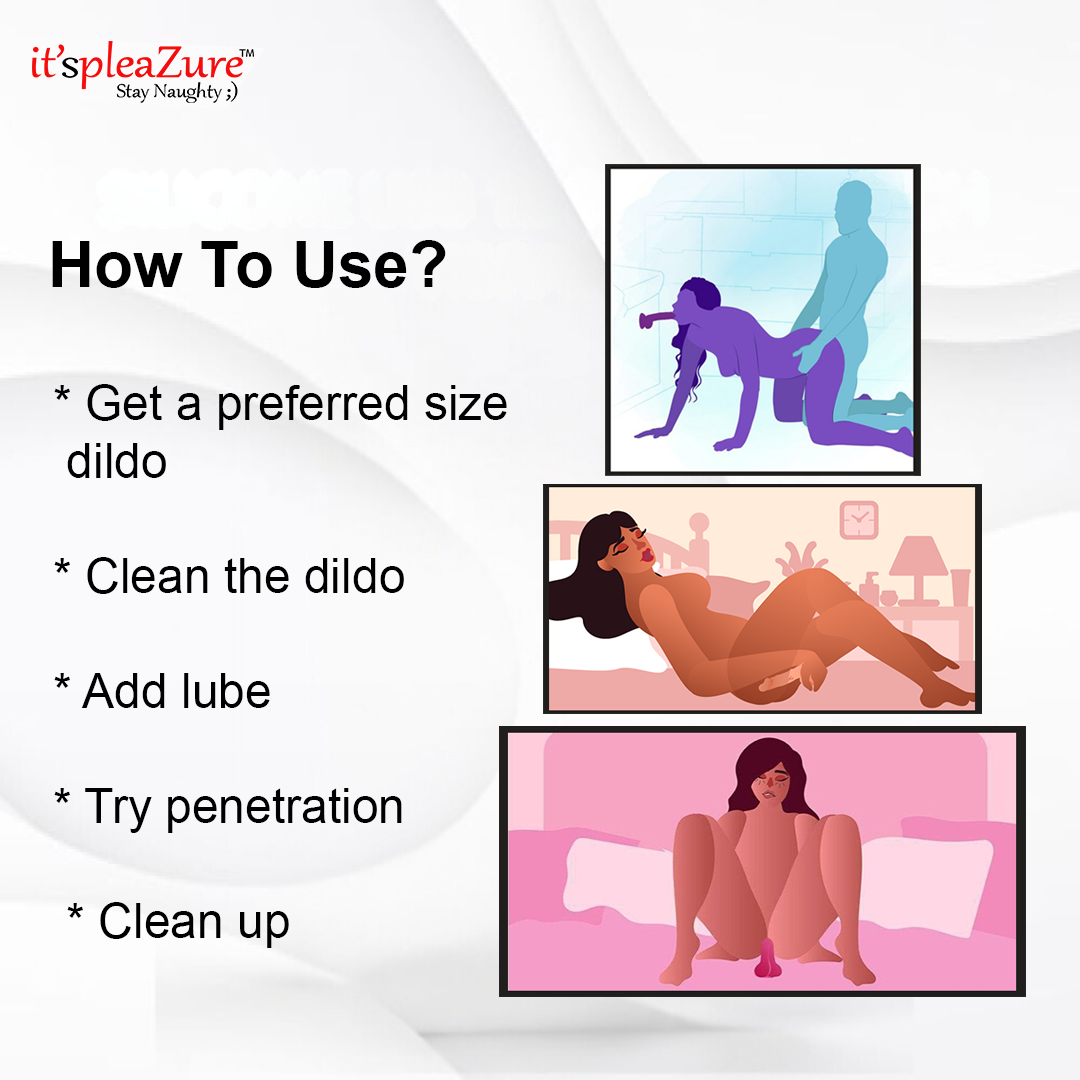 Itspleazure Black Suction Dildo For Women
