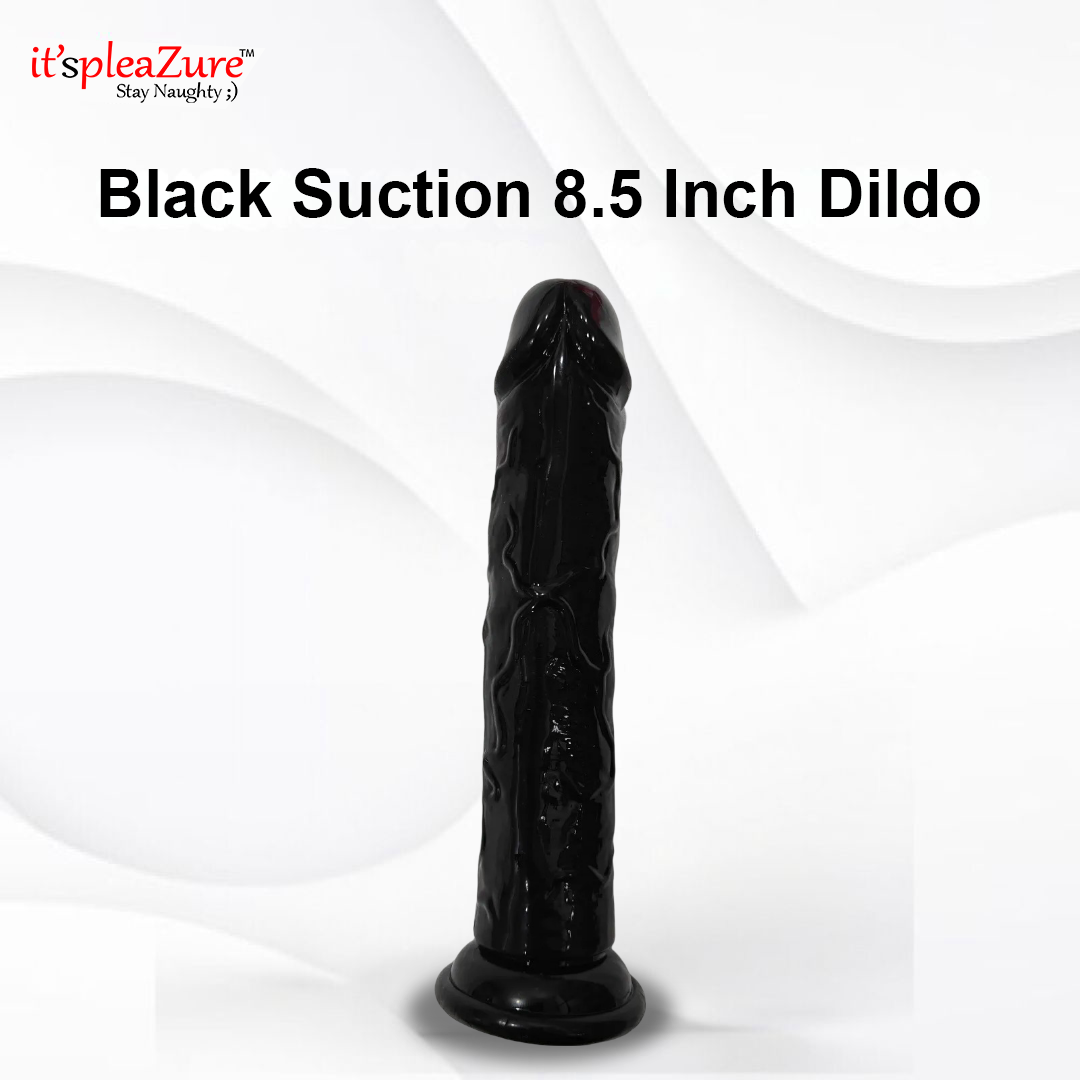 Itspleazure Black Suction Dildo For Women